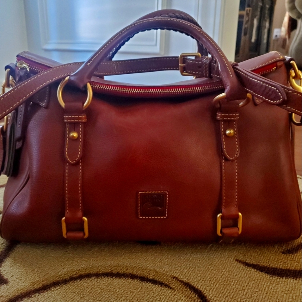 Dooney & Bourke Brown Florentine Satchel